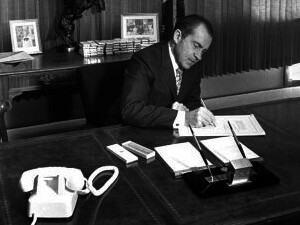 President Richard Nixon signed into law the National Environmental Policy Act
