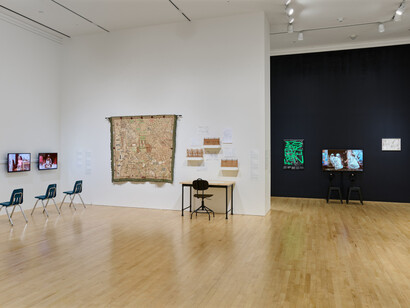 Various artist, Seeing through stone, exhibition view. Courtesy of San Jose Museum of Art
