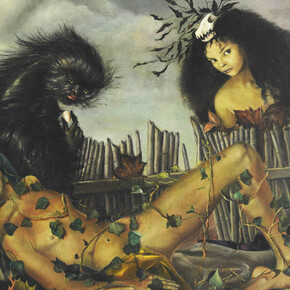 Leonor Fini, Stryges Amaouri (detail), 1947. Courtesy of SCHIRN 