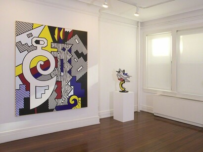 Roy Lichtenstein, Re-Figure, Exhibition view. Courtesy of Castelli Gallery