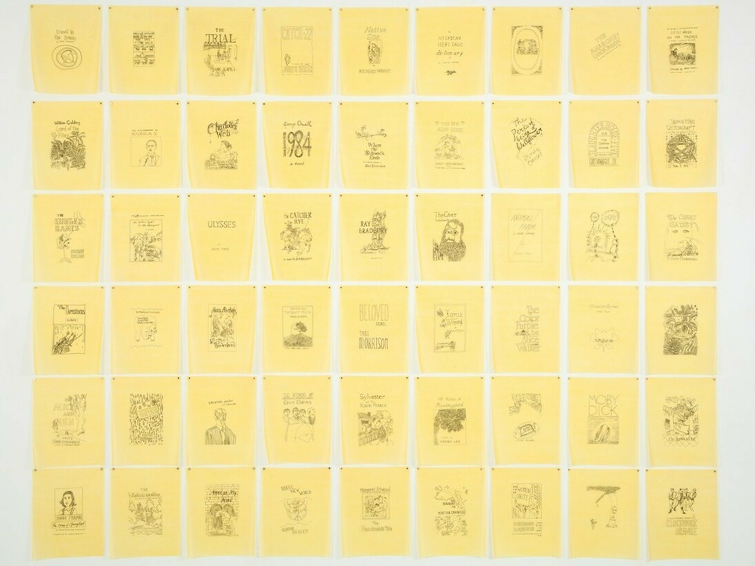Sandy White. Reading Room, Exhibition view. Courtesy of Chainlink Gallery