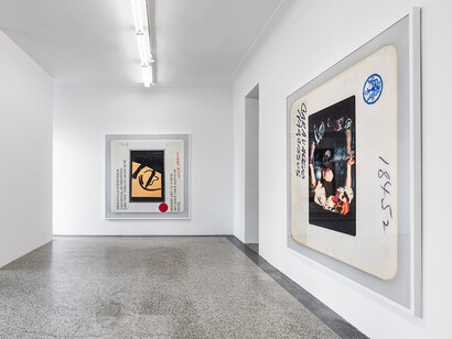 Sebastian Riemer and Katja Tönnissen, Here, there, once and for all, exhibition view. Courtesy of Von Horn Gallery
