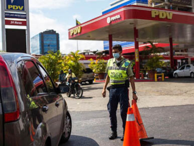 Escasez de combustible en Venezuela