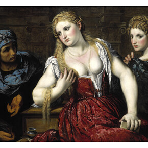 Paris Bordon, Venetian Women at their Toilet, about 1545, Oil on canvas: 97.00 x 141.00 cm, Scottish National Gallery 
 
