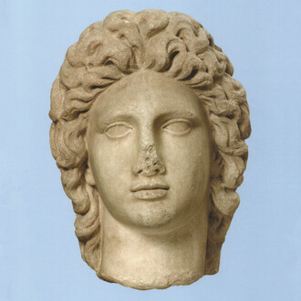The greeks Agamemnon to Alexander the great, artwork in exhibition. Courtesy of Capital Museum