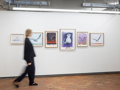Thomas Øvlisen, Gravité perdue, exhibition view. Courtesy of V1 Gallery