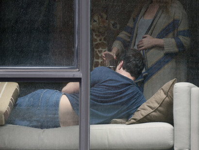 Arne Svenson, Neighbors #52, 2012, Pigment print. Image: 29 1/2 x 44 1/2 in. (74.93 x 113.03 cm). Sheet: 30 x 45 in. (76.2 x 114.3 cm). Framed: 31 x 46 x 1 7/8 in. (78.74 x 116.84 x 4.76 cm). Collection of the Modern Art Museum of Fort Worth, Museum purchase, The Friends of Art Endowment Fund
