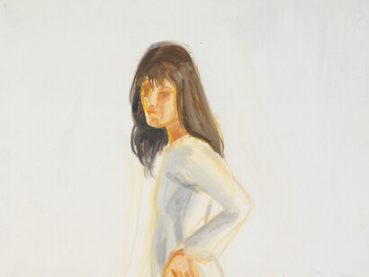 Alex Katz. Courtesy of Rosenbaum Contemporary