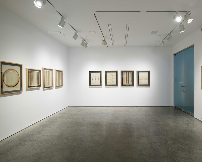 The Estate of Bernard Aubertin, Exhibition view. Courtesy of De Buck Gallery