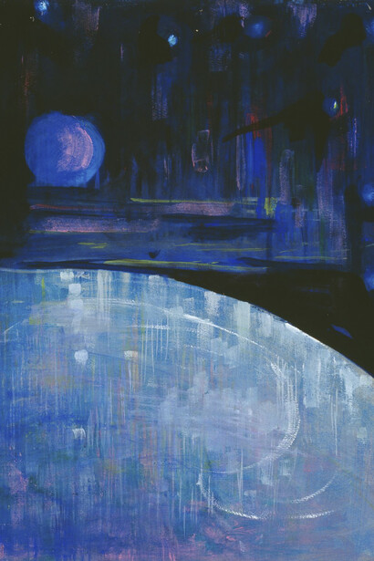 Mikalojus Konstantinas Čiurlionis, Pasaulio sutvėrimas. III iš 13 paveikslų ciklo, 1905/6. Courtesy of M. K. Čiurlionis National Museum of Art 