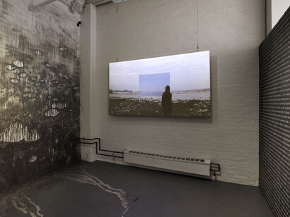 Sujin Lim, The land, dark and muddy, exhibition view. Courtesy of the International Studio & Curatorial Program (ISCP)
