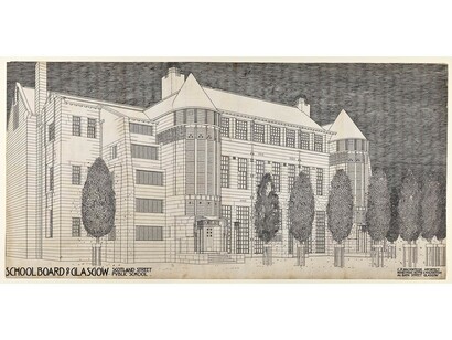 Design for Scotland Street School by Charles Rennie Mackintosh © The Hunterian, Univeristy of Glasgow