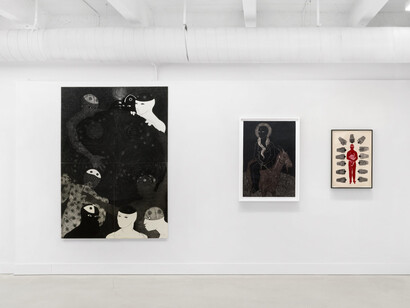 Various artists, The majesty of the elemental, exhibition view. Courtesy of David Castillo Gallery