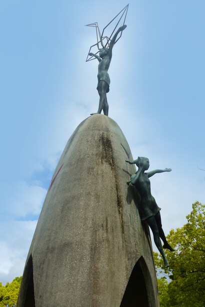 Monumento a la Paz de los Niños en el Parque de la Paz de Hiroshima, Japón. Fotografía: Felipe Sérvulo