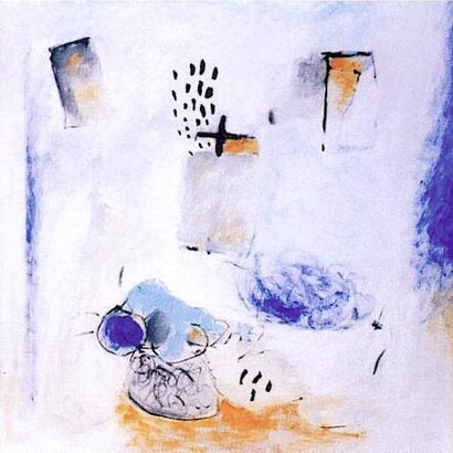 Khaled Khreis, Contemplations, Acrylic on wood, 150 x 120 cm
