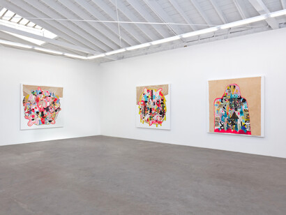 Jackie Milad: Birth, exhibition view. Courtesy of Luis De Jesus Los Angeles