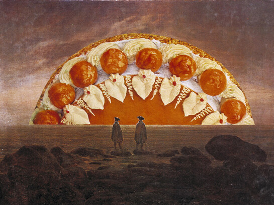 Jiří Kolář, Couchant du soleil de pain d'èpices, 1969
