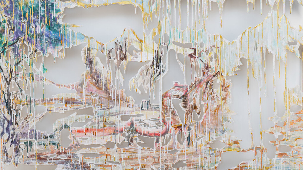 Diana Al-Hadid, Watching the watcher (of the bay), 2024. Courtesy of Berggruen Gallery