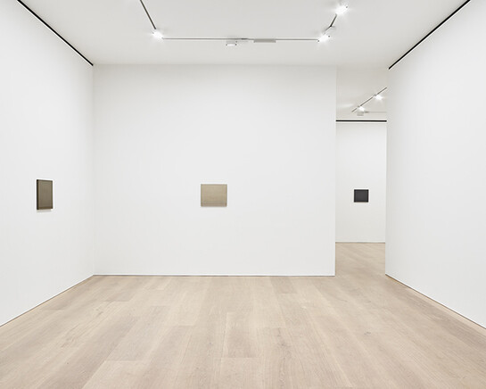 Lucas Arruda, Exhibition view. Courtesy of David Zwirner 