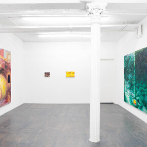 Thiang Uk, Shadow’s edge, exhibition view. Courtesy of Bureau Gallery 
