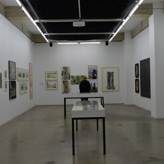 10 años buscando El Dorado, vista de exhibición. Cortesía de Espacio El Dorado