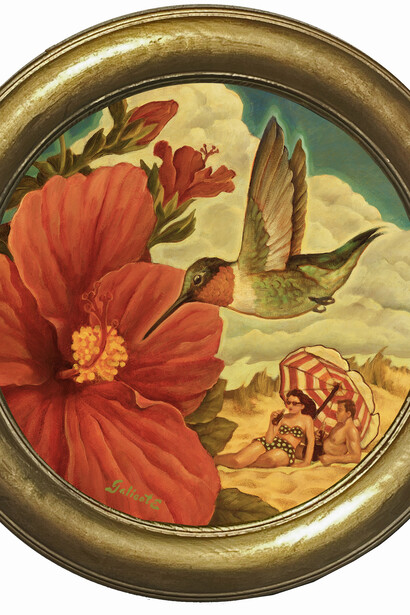 Danny Galieote, A floral breeze. Courtesy of JoAnne Artman Gallery 