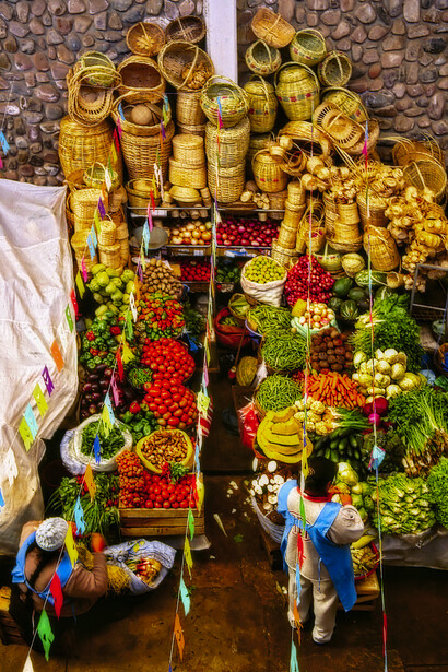 Bolivia – Il mercato della frutta a Sucre

