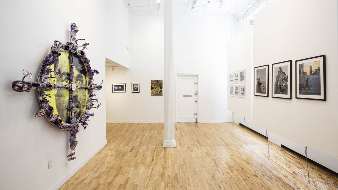 Artists on antisemitism, exhibition view. Courtesy of 81 Leonard Gallery 