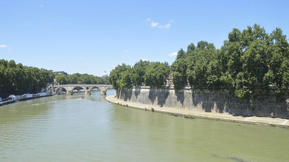 Il fiume Tevere
