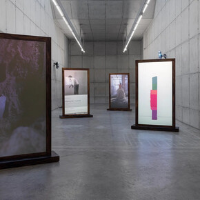 Diversos artistas, VideoAR, vista da exposição. Cortesia da Galeria Leme