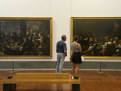 Galleria delle arti a Napoli dal ’200 al ’700, Exhibition view. Courtesy of Museo di Capodimonte
