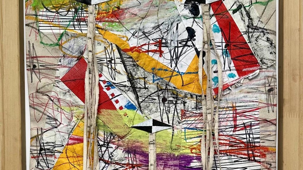 Patrick Dean Hubbell, Your spirit transcends (detail), 2025. Courtesy of Gerald Peters Contemporary