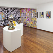 Ramiro Chaves, Ruido viator (Noise viator), exhibition view. Courtesy of Proyectos Monclova