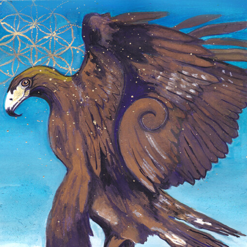 They found that they could finally join the eagle in its flight