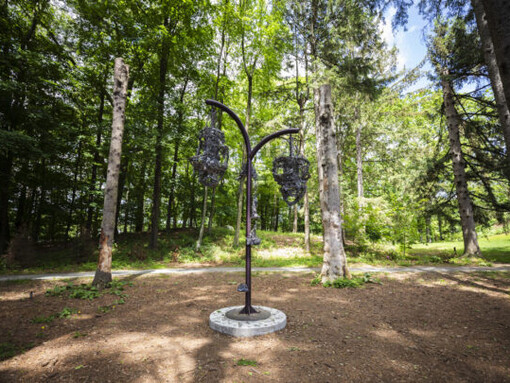 Various artists, Nature sanctuary, exhibition view. Courtesy of DeCordova Sculpture Park and Museum
