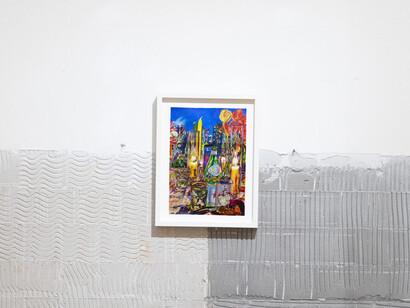 Giulia Messina, I could live without you, veduta della mostra. Cortesia di L.U.P.O.