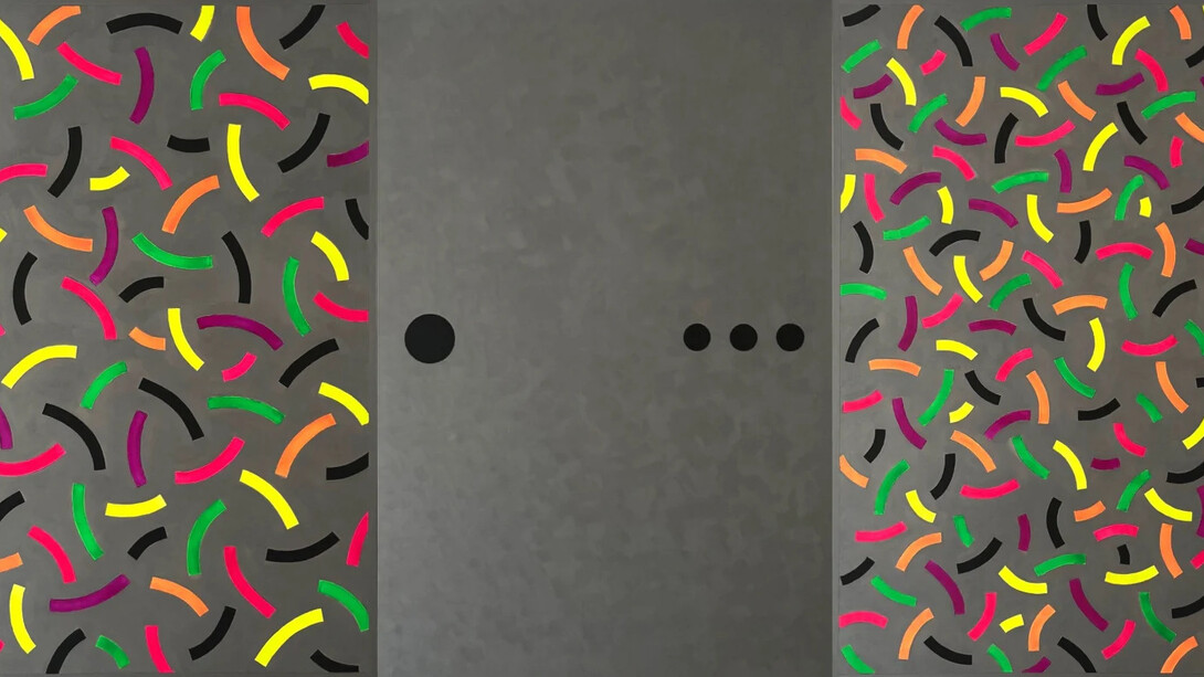 Osvaldo Mariscotti, Perspective silver, 2024. Courtesy of Upsilon Gallery 