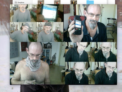 Still from Medication Reminder with Kathleen White, 2015, Single Channel Video Projection, copyright Hunter Reynolds, courtesy PPOW Gallery. 