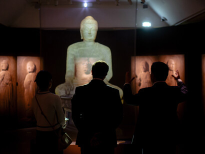 Le savoir en trompe-l’œil. Corée, 18e-20e siècle, vue d’exposition. Avec l'aimable autorisation du Musée Guimet