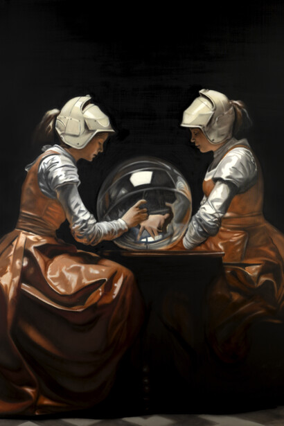 Andrea Ravo Mattoni, AI202449 (detail), 2023. Courtesy of Mart