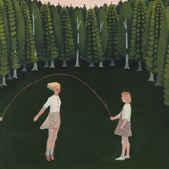 Pirkko Lepistö, Skipping rope in summer, 1972. Courtesy of Ateneum