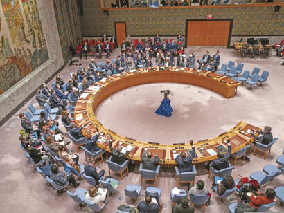 Reunión del Consejo de Seguridad de las Naciones Unidas en Nueva York, Estados Unidos