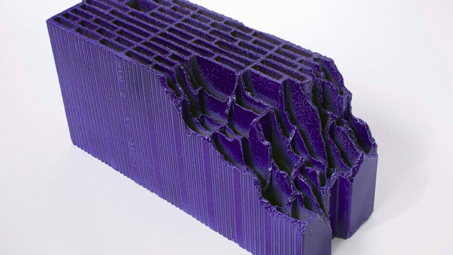Mélancolie du moellon. Courtesy of Virginie Louvet Gallery