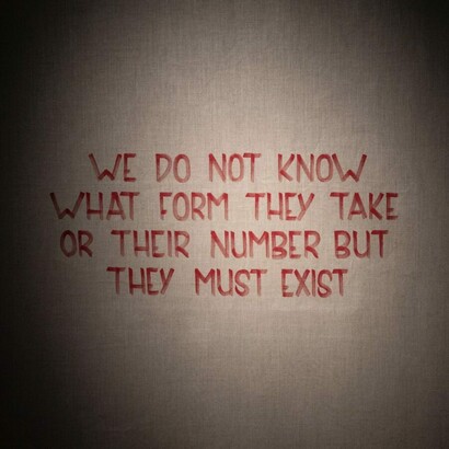 Axel Straschnoy, We believe and accept that these beings exist, exhibition view. Courtesy of EMMA