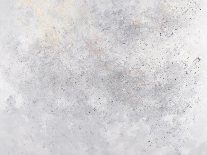 Marianna Gioka, 2015, oil and indian ink on canvas, 183 x 185 cm