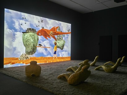 Jon Rafman, Main stream media, exhibition view. Courtesy of Kunstsammlung Nordrhein-Westfalen