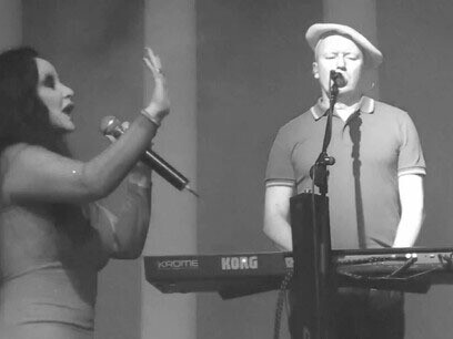 Fangoría: Alaska (Olvido Gara) y Nacho Canut en una actuación
