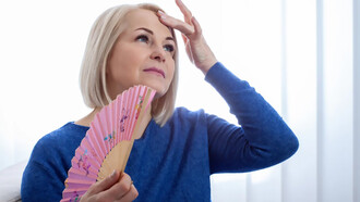 A woman experiencing perimenopause, reflecting hormonal transition and midlife health