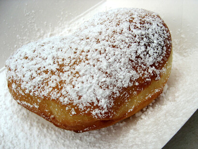 Bollería con azúcar glass