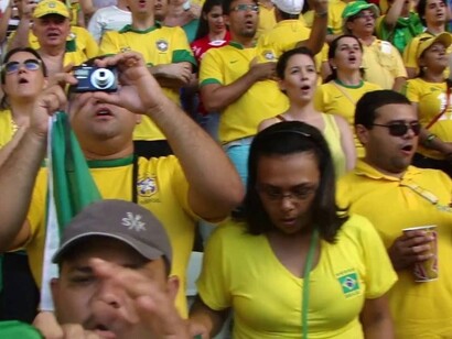 Fãs brasileiros no Rio 2016